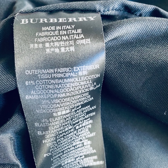 ***SOLD*** Burberry Runway hooded biker jacket - Picture 4 of 5